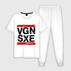 Мужская пижама Vegan sXe