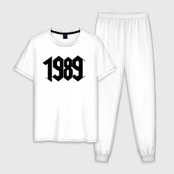 Мужская пижама 1989 год в стиле ретро