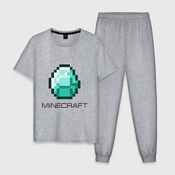 Мужская пижама Minecraft Diamond