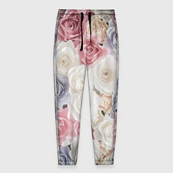 Мужские брюки Букет из роз