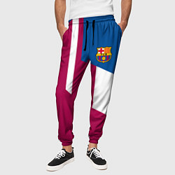 Брюки на резинке мужские FC Barcelona 2018, цвет: 3D-принт — фото 2