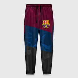 Мужские брюки FC Barcelona: Dark polygons