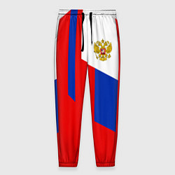 Мужские брюки Russia: Geometry Tricolor