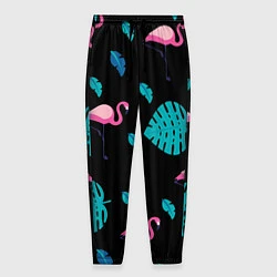 Мужские брюки Ночные фламинго