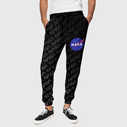 Брюки на резинке мужские NASA: Dark Space, цвет: 3D-принт — фото 2