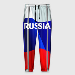 Брюки на резинке мужские Россия цвета 3D-принт — фото 1