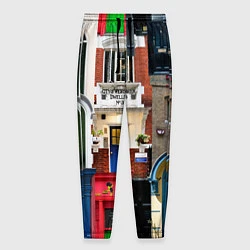 Мужские брюки London doors цифровой коллаж