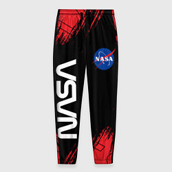 Брюки на резинке мужские NASA НАСА, цвет: 3D-принт