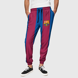 Брюки на резинке мужские FC Barcelona 2021, цвет: 3D-принт — фото 2