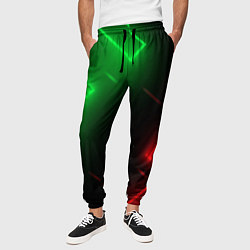 Брюки на резинке мужские Geometry Z, цвет: 3D-принт — фото 2