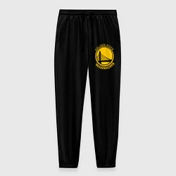 Брюки на резинке мужские GOLDEN STATE WARRIORS BLACK STYLE, цвет: 3D-принт