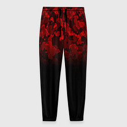 Мужские брюки BLACK RED CAMO RED MILLITARY