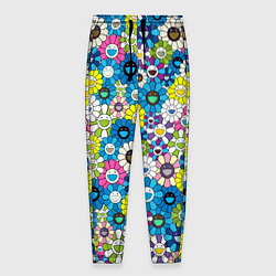 Мужские брюки Takashi Murakami Улыбающиеся цветы