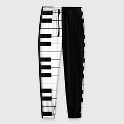 Мужские брюки Черно-Белое Пианино Piano