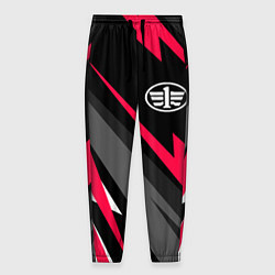 Брюки на резинке мужские FAW fast lines, цвет: 3D-принт