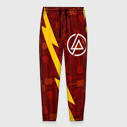 Мужские брюки Linkin Park гитары и молния