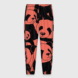 Мужские брюки С красными пандами