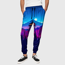 Брюки на резинке мужские Firewatch, цвет: 3D-принт — фото 2