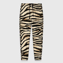 Мужские брюки Шкура зебры и белого тигра