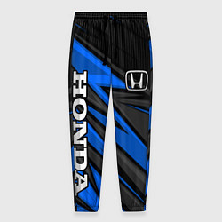 Мужские брюки Honda motors - синяя спортивная абстракция