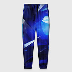 Мужские брюки Black and blue abstract background sport style