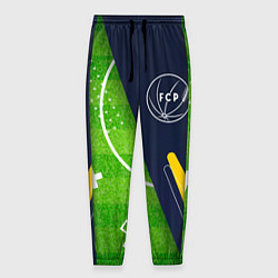 Брюки на резинке мужские Porto football field, цвет: 3D-принт