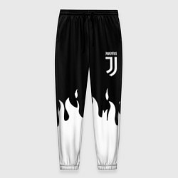 Брюки на резинке мужские Juventus fire, цвет: 3D-принт