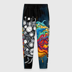 Мужские брюки Креативный мозг