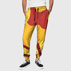 Брюки на резинке мужские Жаркий африканский паттерн, цвет: 3D-принт — фото 2