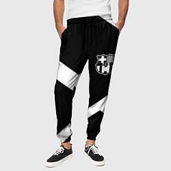 Брюки на резинке мужские Barcelona geometry, цвет: 3D-принт — фото 2