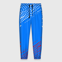 Брюки на резинке мужские Патриот - флаг, цвет: 3D-принт