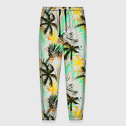 Мужские брюки Palm black yellow white
