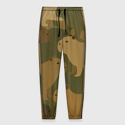 Мужские брюки Капибара - камуфляж