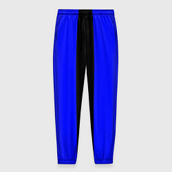 Мужские брюки Color blue black stripes