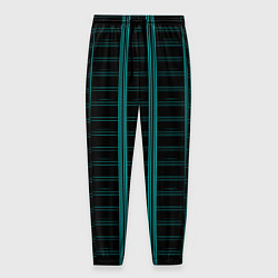 Мужские брюки Color blue dark stripe