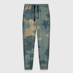 Мужские брюки Подводный текстурный камуфляж