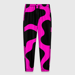 Мужские брюки Розовая коровья расцветка