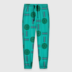 Мужские брюки Мячи и полосы