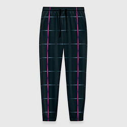 Мужские брюки Color black stripes