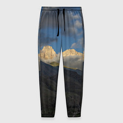 Брюки на резинке мужские Массив Метеген, цвет: 3D-принт
