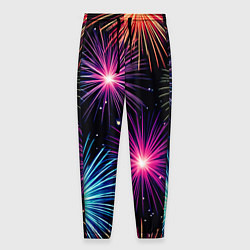 Мужские брюки Стилизованный праздничный салют