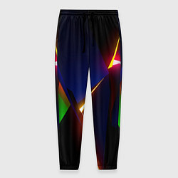 Мужские брюки Neon colored geometric