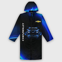 Дождевик мужской Chevrolet, цвет: 3D-принт