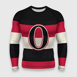 Рашгард мужской Ottawa Senators O, цвет: 3D-принт