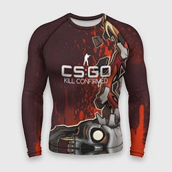 Рашгард мужской CS:GO Kill Confirmed Style, цвет: 3D-принт