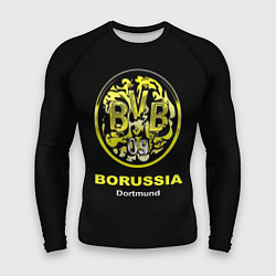 Рашгард мужской Borussia Dortmund, цвет: 3D-принт