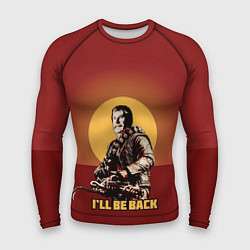 Рашгард мужской Stalin: Ill Be Back, цвет: 3D-принт