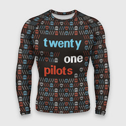 Рашгард мужской Twenty One Pilots, цвет: 3D-принт