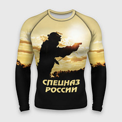 Рашгард мужской Спецназ России, цвет: 3D-принт