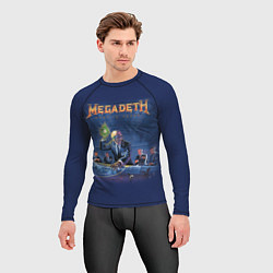 Рашгард мужской Megadeth: Rust In Peace, цвет: 3D-принт — фото 2